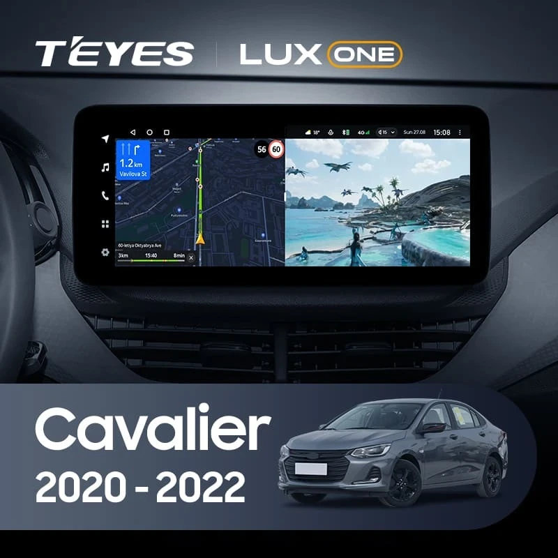 Штатная магнитола Teyes LUX ONE 6/128 Chevrolet Cavalier (2020-2022)