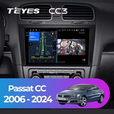 Штатная магнитола Teyes CC3 4/32 Volkswagen Passat CC (2006-2024)