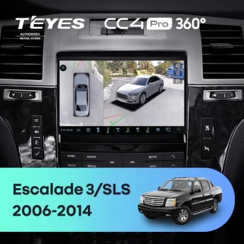 Штатная магнитола Teyes CC4 Pro 360 12/256 Cadillac SLS (2007-2012)