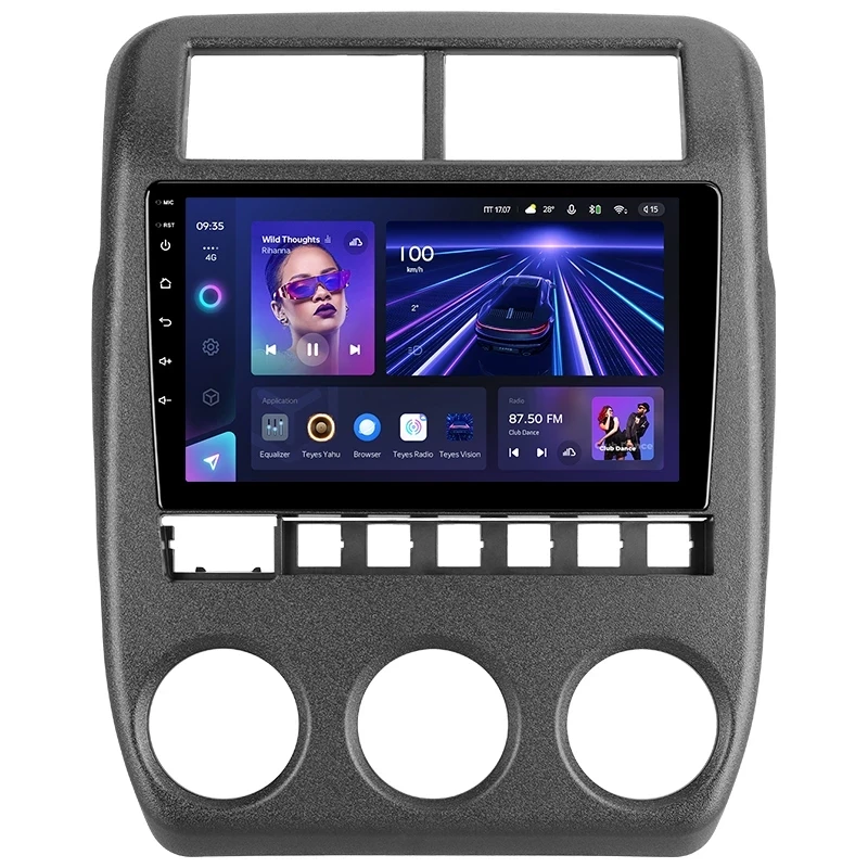 Переходная рамка Lada Niva Legend Bronto (2021-2023) (9")