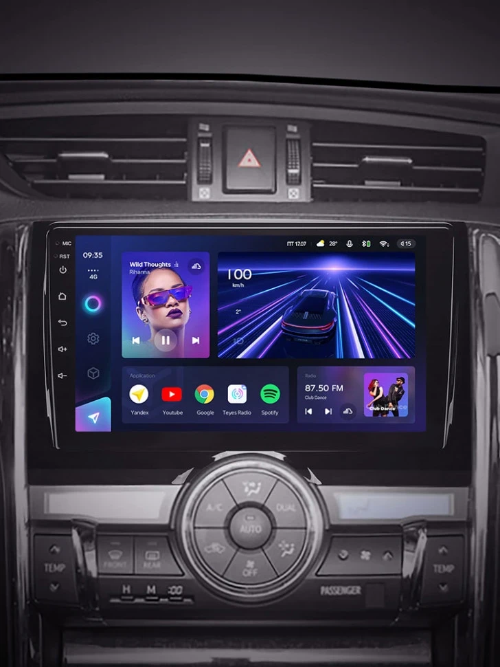 Штатная магнитола Teyes CC3 4/32 Toyota Mark X 2 X130 (2009-2020)