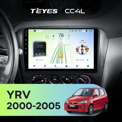 Штатная магнитола Teyes CC4L 6/64 Daihatsu YRV M5 (2000-2005)