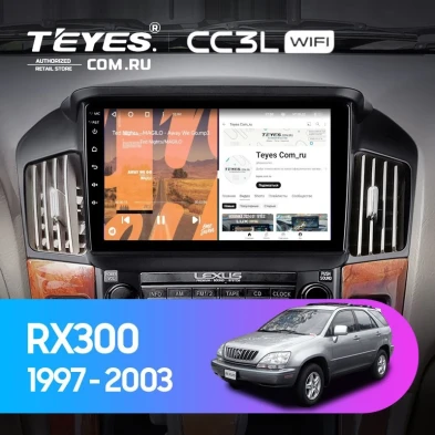 Штатная магнитола Teyes CC3L WiFi 2/32 Lexus RX300 XU10 (1997-2003) F1
