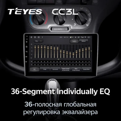 Штатная магнитола Teyes CC3L 4/32 Toyota Yaris (1999-2005) F1