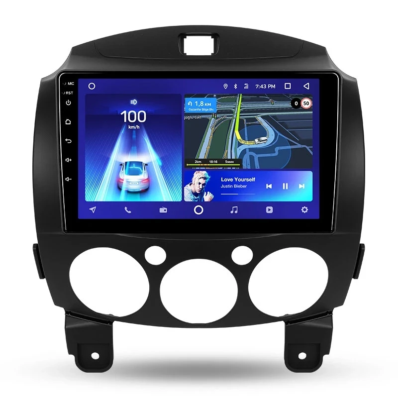 Переходная рамка Mazda 2 DE (2007-2014) (9")