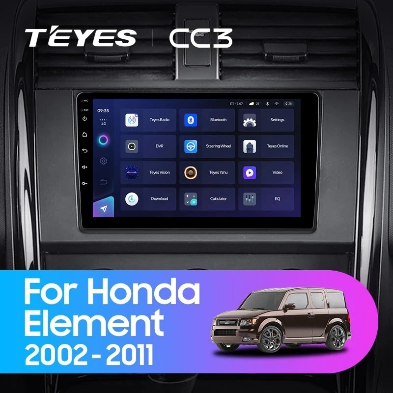Штатная магнитола Teyes CC3 4/32 Honda Element YH (2002-2011)