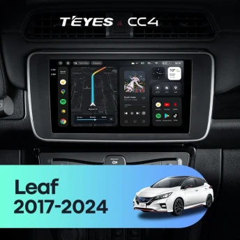 Штатная магнитола Teyes CC4 8/128 Nissan Leaf ZE1 (2017-2024)