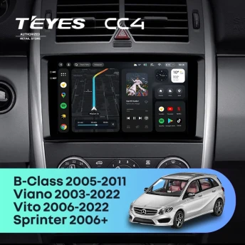 Штатная магнитола Teyes CC4 6/64 Mercedes-Benz Viano W639\W447 (2003-2022)