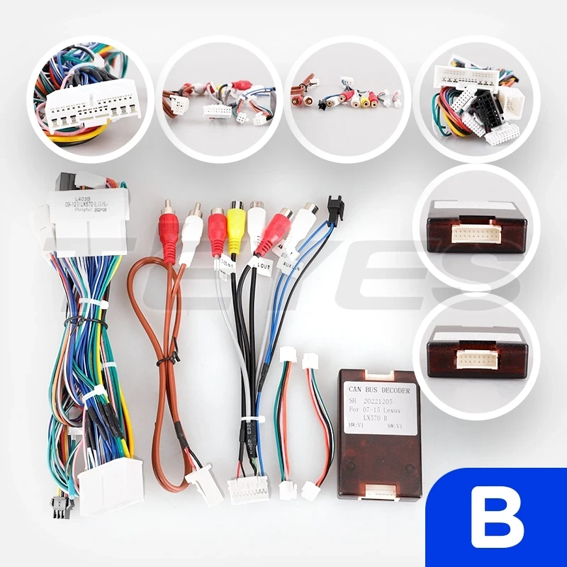 Переходная рамка Lexus LX570 J200 3 (2007-2015) Тип-B (9")