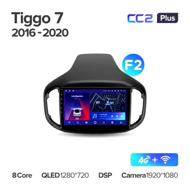Штатная магнитола Teyes CC2 Plus 4/32 Chery Tiggo 7 (2016-2020) F2