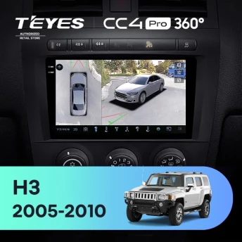 Штатная магнитола Teyes CC4 Pro 360 12/256 Hummer H3 1 (2005-2010)