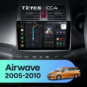 Штатная магнитола Teyes CC4 6/64 Honda Airwave GJ (2005-2010) Правый руль