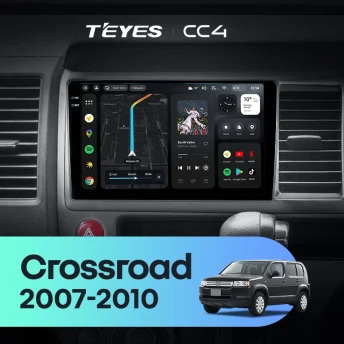 Штатная магнитола Teyes CC4 8/128 Honda Crossroad (2007-2010) Правый руль