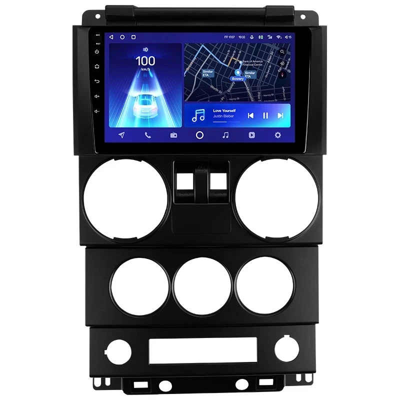 Переходная рамка Jeep Wrangler 3 JK (2008-2010) F1 (9")