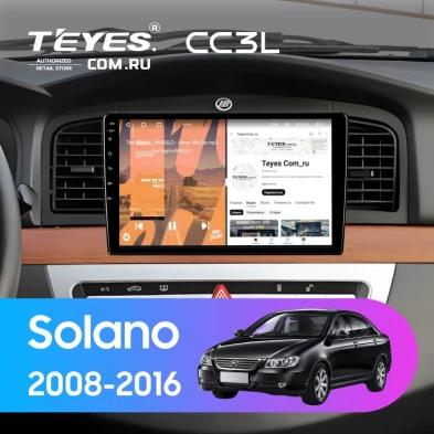 Штатная магнитола Teyes CC3L 4/64 Lifan Solano (620, 630) (2008-2016)