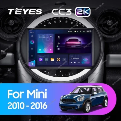 Штатная магнитола Teyes CC3 2K 360 6/128 Mini Cooper (2010-2016) F2