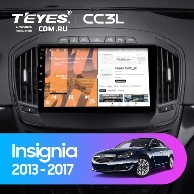 Штатная магнитола Teyes CC3L 4/32 Opel Insignia (2013-2017) Тип-B