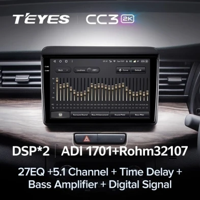 Штатная магнитола Teyes CC3 2K 360 6/128 Suzuki Ertiga (2018-2020)