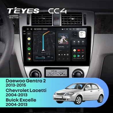Штатная магнитола Teyes CC4 8/128 Daewoo Gentra 2 (2013-2015) F1 Тип-A