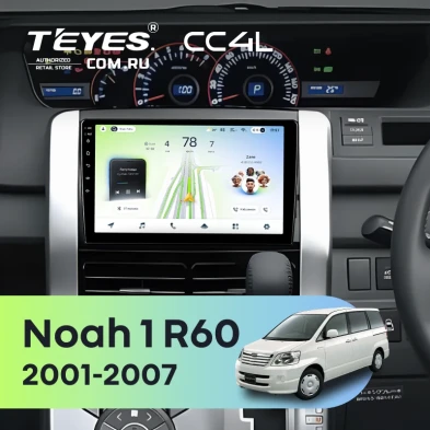 Штатная магнитола Teyes CC4L 6/64 Toyota Noah 1 R60 (2001-2007)