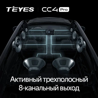 Штатная магнитола Teyes CC4 Pro 8/128 Vortex Tingo (2010-2012)