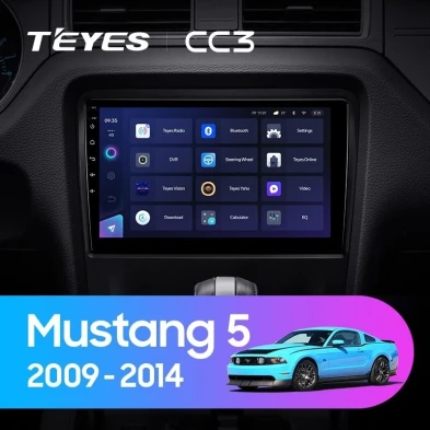 Штатная магнитола Teyes CC3 4/32 Ford Mustang 5 S-197 (2009-2014) F1