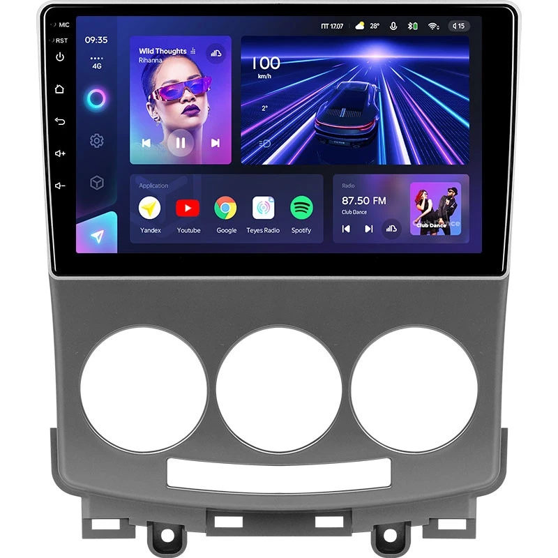 Штатная магнитола Teyes CC3 4/32 Mazda 5 2 CR (2005-2010)