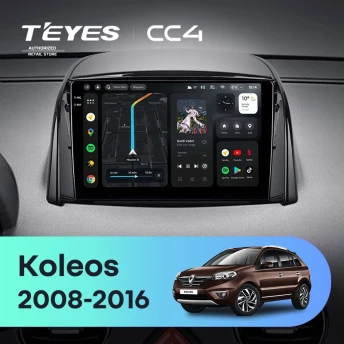 Штатная магнитола Teyes CC4 6/64 Renault Koleos (2008-2016) Тип-B