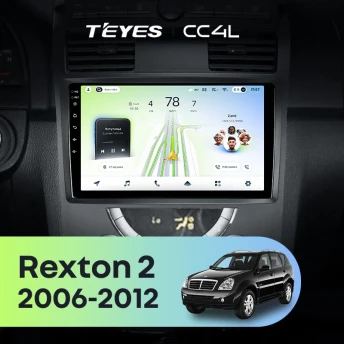 Штатная магнитола Teyes CC4L 6/64 SsangYong Rexton Y250 2 (2006-2012)