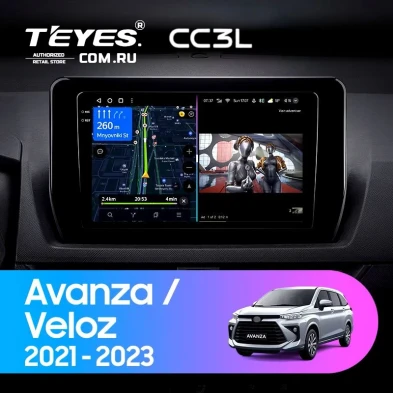 Штатная магнитола Teyes CC3L 4/32 Toyota Avanza Veloz (2021-2023)