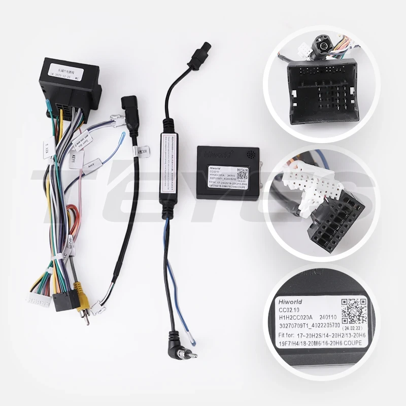 Проводка питания TEYES для GREAT WALL Hover Haval F7 F7X (2019-2020) + Canbus [CC02.10] для подключения Android ГУ