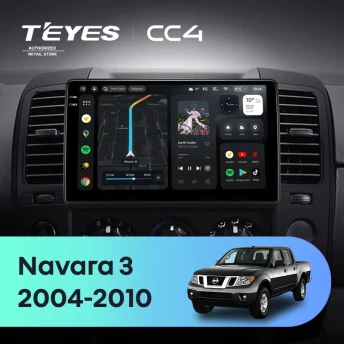Штатная магнитола Teyes CC4 6/64 Nissan Navara 3 D40 (2004-2010) F2