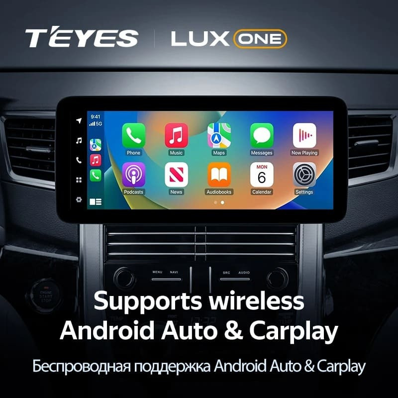 Штатная магнитола Teyes LUX ONE 4/64 Toyota Alphard 2 H20 (2008-2014) Тип-B