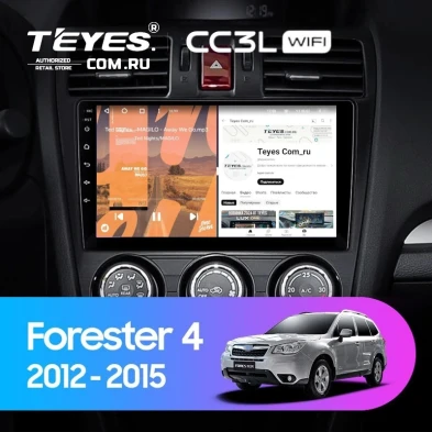 Штатная магнитола Teyes CC3L WiFi 2/32 Subaru Forester 4 SJ (2012-2015) Тип-A
