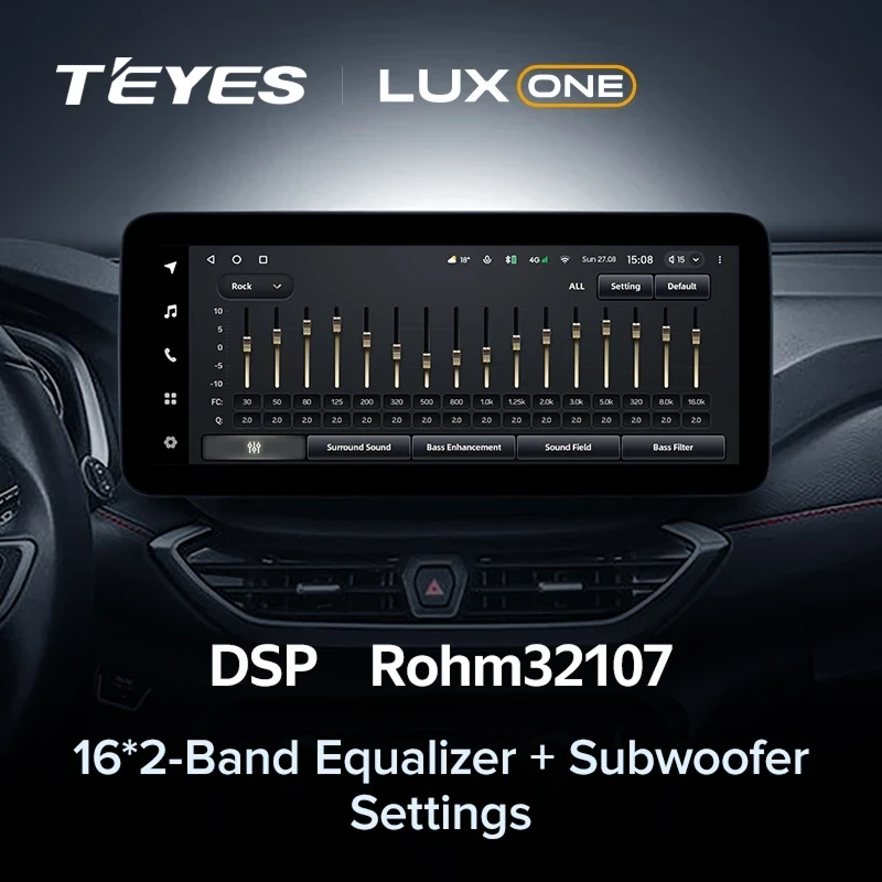 Штатная магнитола Teyes LUX ONE 6/128 Chevrolet Orlando 2 (2018-2023) Тип-A