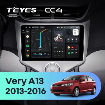 Штатная магнитола Teyes CC4 6/64 Chery Very A13 (2013-2016) F1