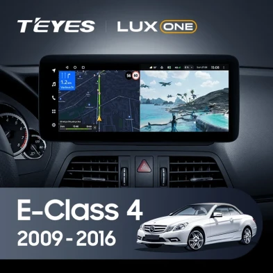 Штатная магнитола Teyes LUX ONE 6/128 Mercedes-Benz E-Class 4 W212 S207 A207 S212 C207 (NTG 5.0) (2014-2023) F2
