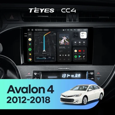 Штатная магнитола Teyes CC4 8/128 Toyota Avalon IV XX40 (2012-2018)