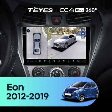 Штатная магнитола Teyes CC4 Pro 360 8/128 Hyundai Eon (2012-2019)