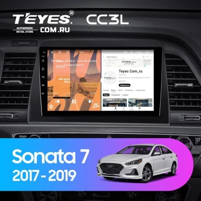 Штатная магнитола Teyes CC3L 4/32 Hyundai Sonata 7 LF (2017-2019)