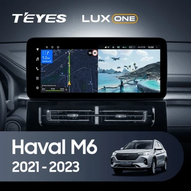 Штатная магнитола Teyes LUX ONE 360 6/128 Haval M6 (2021-2023)