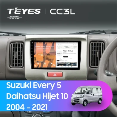 Штатная магнитола Teyes CC3L 4/32 Daihatsu Hijet 10 (2004-2021)