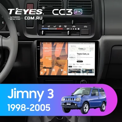 Штатная магнитола Teyes CC3 2K 4/64 Suzuki Jimny 3 (1998-2005)