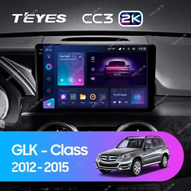 Штатная магнитола Teyes CC3 2K 4/32 Mercedes-Benz GLK-Class X204 (2012-2015)