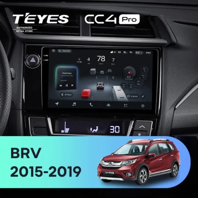 Штатная магнитола Teyes CC4 Pro 12/256 Honda BRV (2015-2019)