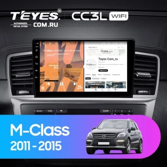 Штатная магнитола Teyes CC3L WiFi 2/32 Mercedes-Benz M-Class W166 ML (NTG 4.5) (2011-2015)