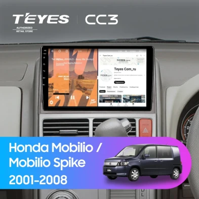 Штатная магнитола Teyes CC3 4/32 Honda Mobilio Spike (2001-2008)