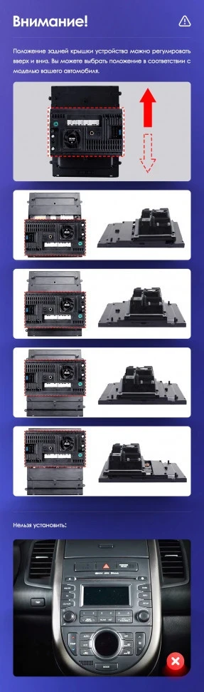 Штатная магнитола Tesla style Teyes TPRO 2 4/64 Kia Soul 1 AM (2008-2014)