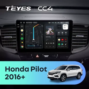 Штатная магнитола Teyes CC4 8/128 Honda Pilot 2016+