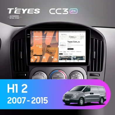 Штатная магнитола Teyes CC3 2K 4/64 Hyundai H1 TQ (2007-2015) F3